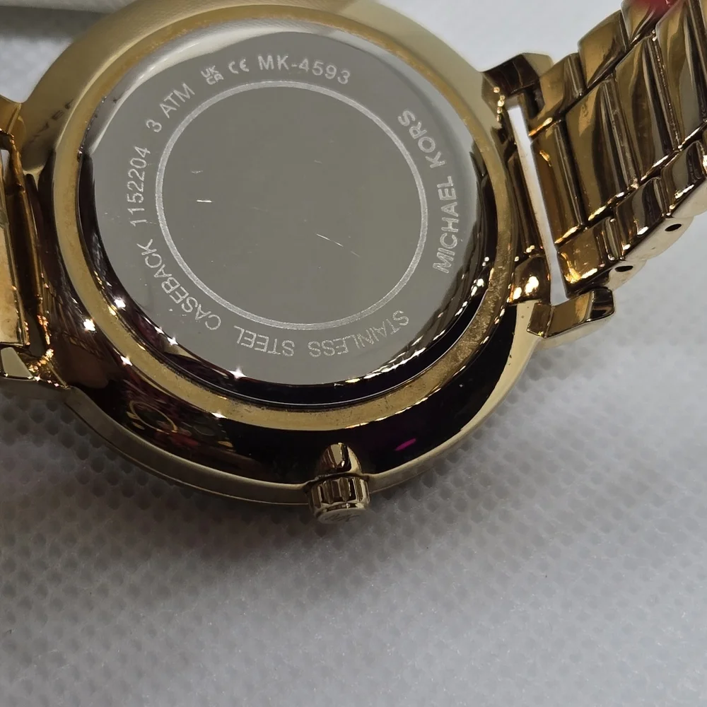 Michael Kors Gold Women Watch - Picture 8 of 16